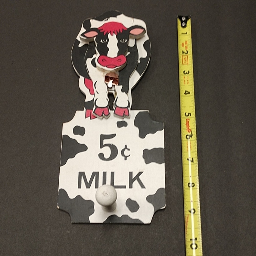 Cow towel hanger